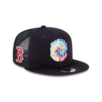 Sapca New Era Boston Red Sox MLB Groovy 9FIFTY Snapback - Albastri